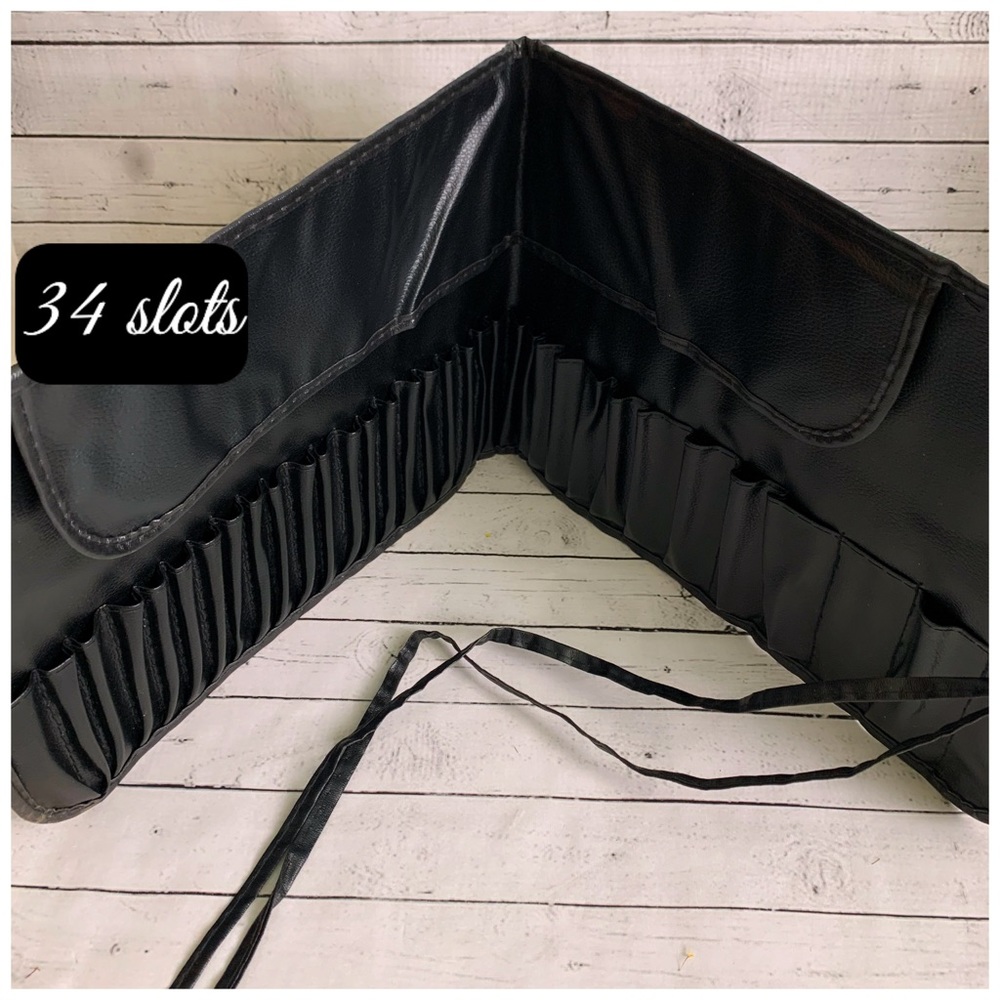NWT Makeup Brush Roll For PRO MAKEUP ARTISTS - Picture 2 of 5